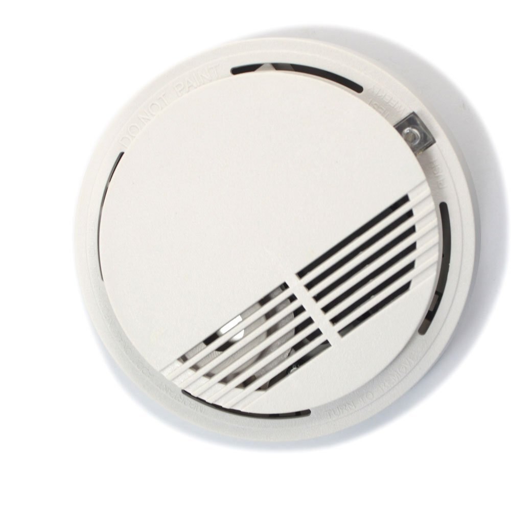 (1 PCS) Fire Alarm 2262 chip 433Mhz Frequency Wireless Smoke Sensor Home Factory Ware House Safe Protection System accessories