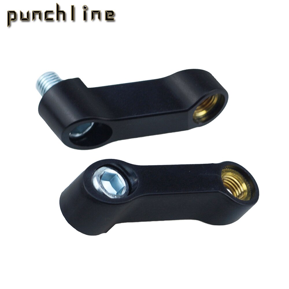 Dla GSX-S750 GSX-S1000 SV 400 SV 650 DL 650 v-strom SV650 SV400 RH lustro pion przedłużacze dystansowe adapter przedłużający Adapto