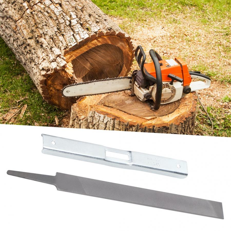 2 Pcs Chainsaw Flat Files Universal Chainsaw Sharpening Tool Kit Chain Saw Depth Gauge Flat File Set Garden Tool Accessories