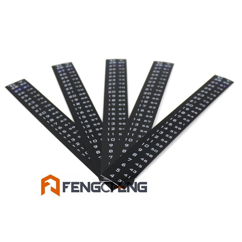 Dual Scale Liquid Crystal Thermometer, 39 - 82 Fahrenheit, Homebrew Thermometer, 5 pcs/lot