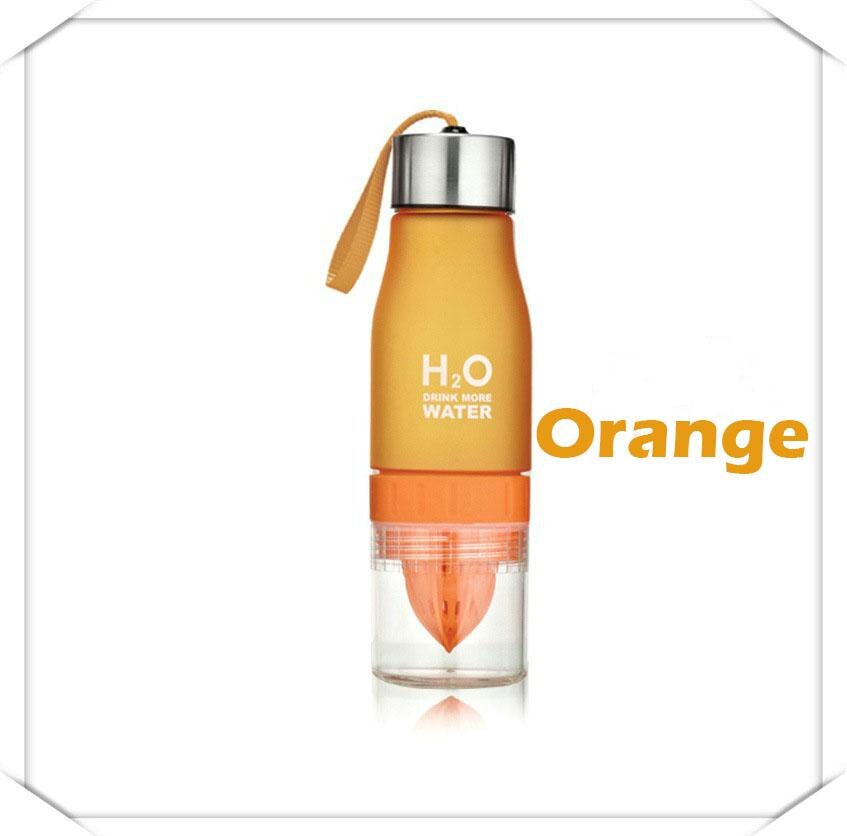 650ml Infuser Wasser Flasche Kunststoff Obst Infusion freundlicher Trinken draussen Sport Flasche Saft Zitrone Tragbare Wasserkocher: F