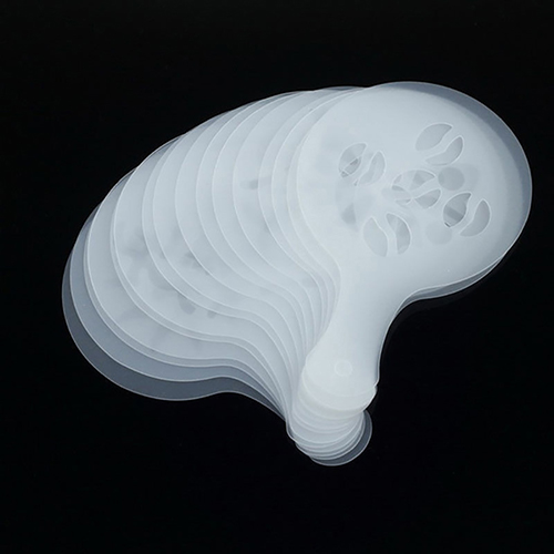 16Pcs Coffee Art Stencil Cappuccino Latte Templates DIY Decoration Mold Coffee Cake Stencil Barista Decoration tools