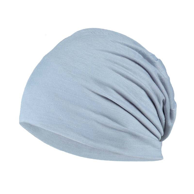 Modal Materiaal Beanie Dunne Katoenen Vrouwen Man Beanie Niet-allergische Hoed Lente Zomer Toevallige Schedel Cap Vrouwen Cap herfst: light gray