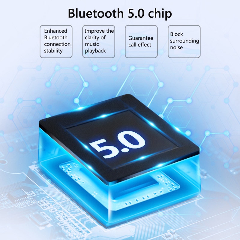 JaJaBor FM Transmitter Bluetooth Car Kit Bass Stereo MP3 Player with LED Atmosohere Light Wireless Handsfree QC3.0 Quick Charge