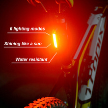 ZTTO Waterdichte MTB Moutain Road Bike Fiets Voor Achter USB Oplaadbare Veilig 30 LED 100 Lumen Licht Achterlicht WR01