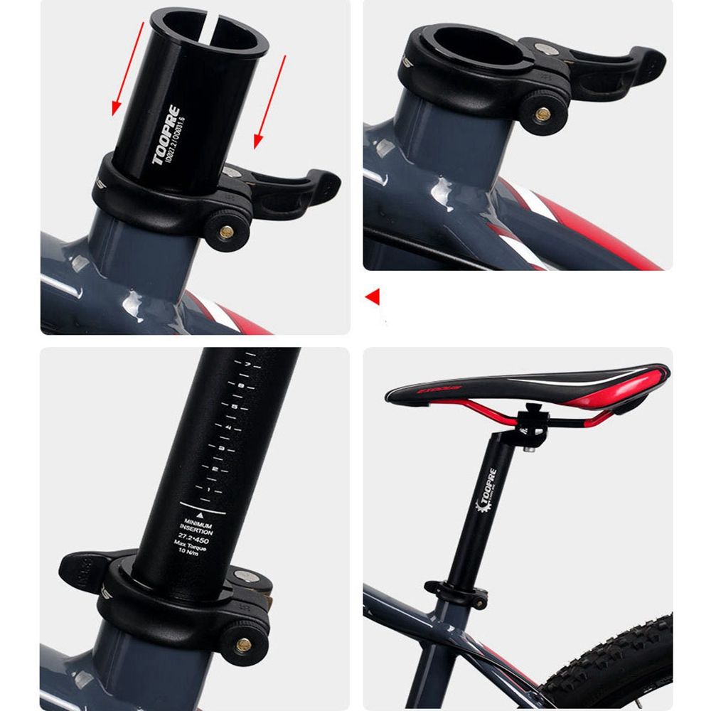 Aluminium Fiets Zadelpen Mouw Converteren Conversie Adapter Zadelpen Buis Racefiets Accessoire 22.2/25.4/27.2/28.6/31.6Mm