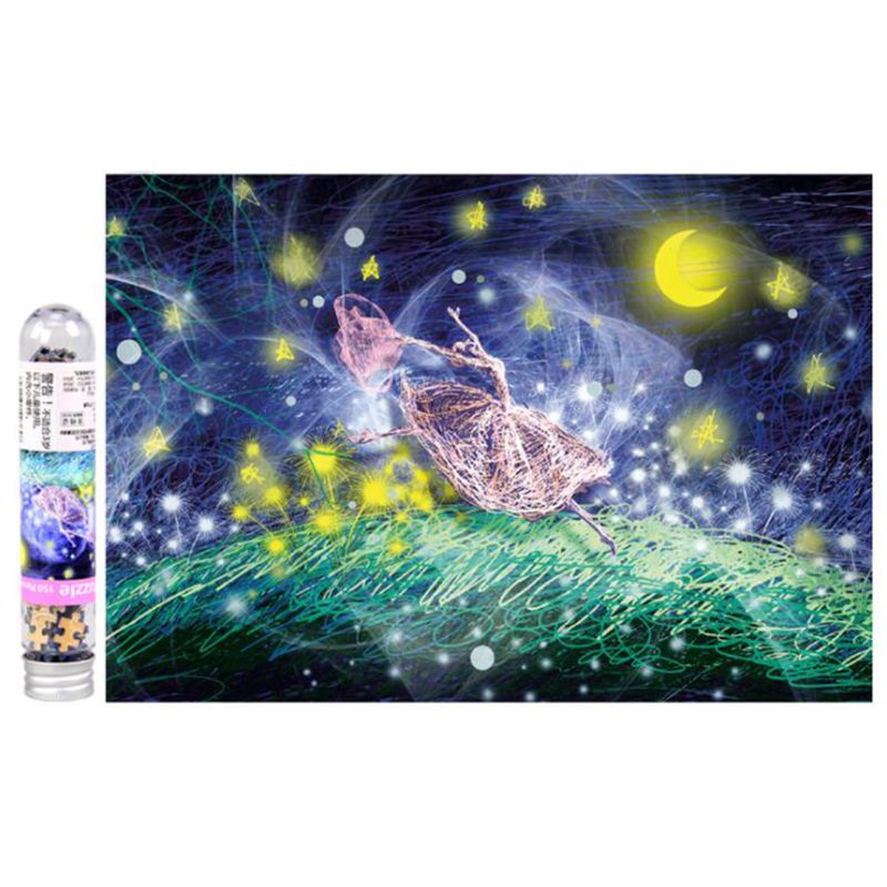 150Stck Mini Rätsel Reagenzglas Puzzle Pädagogisches Spielzeug Selbst Montieren Teaser für freundlicher Erwachsene Wohnkultur: 1