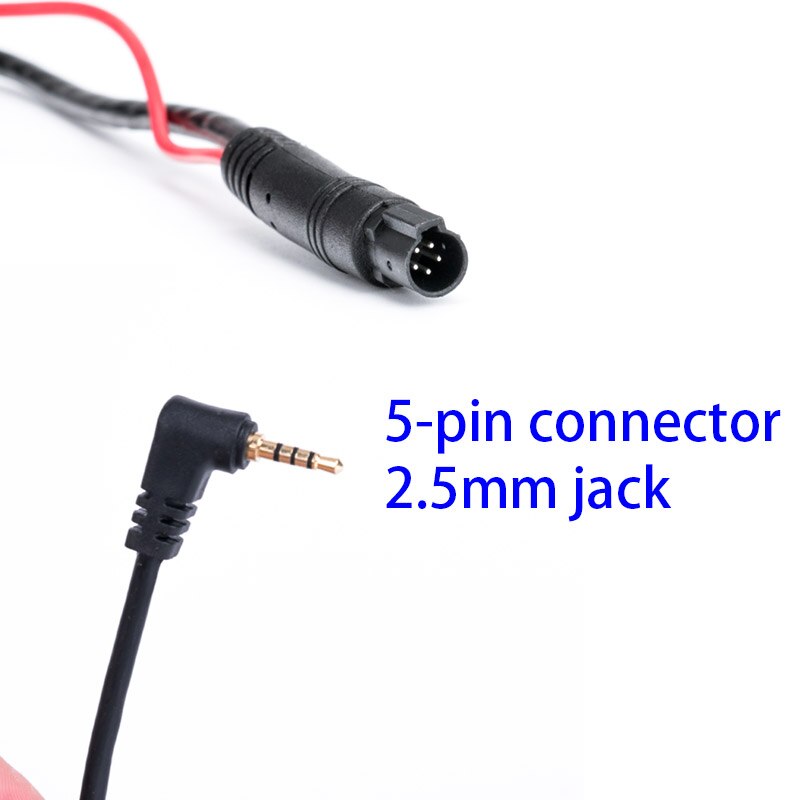 Câble de vidéo RCA 5.5m/9.5m/14.5m, Extension 5 broches à 2.5mm, pour caméra de recul de voiture, facile à utiliser