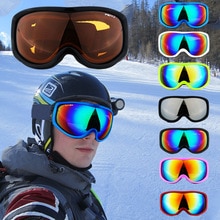 Ski Bril Voor Mannen En Vrouwen Single-Layer Outdoor Sport Fietsen Snowboard Goggles Winddicht Verstelbare Bril Skiën Bril