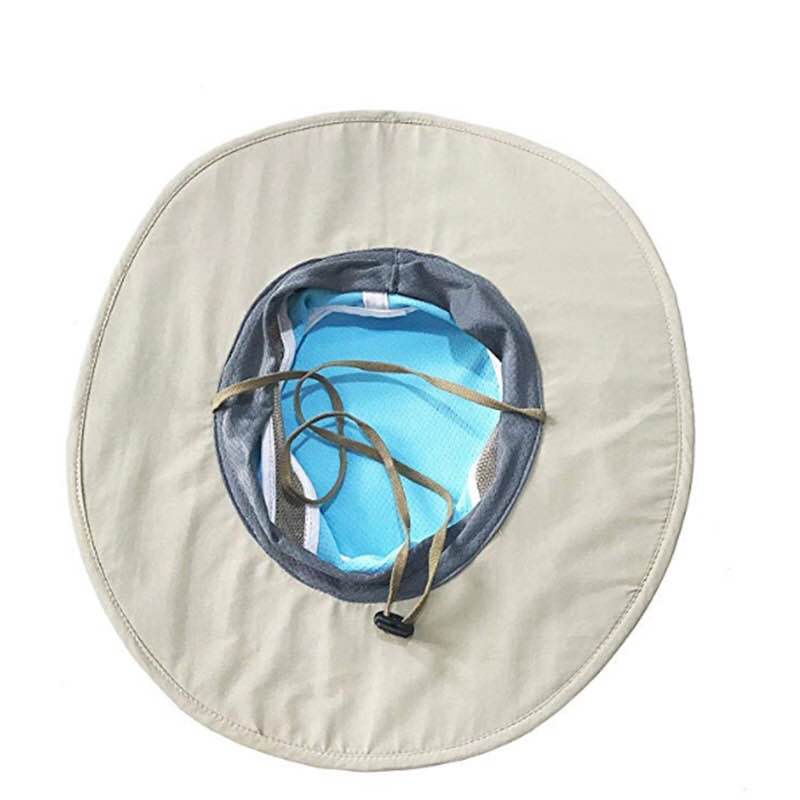 Zonneklep Cap Zonnebrandcrème Cooling Hoed Zomer Brede Rand uv-bescherming Zonnehoed Vizieren voor Camping Wandelen Vissen Varen