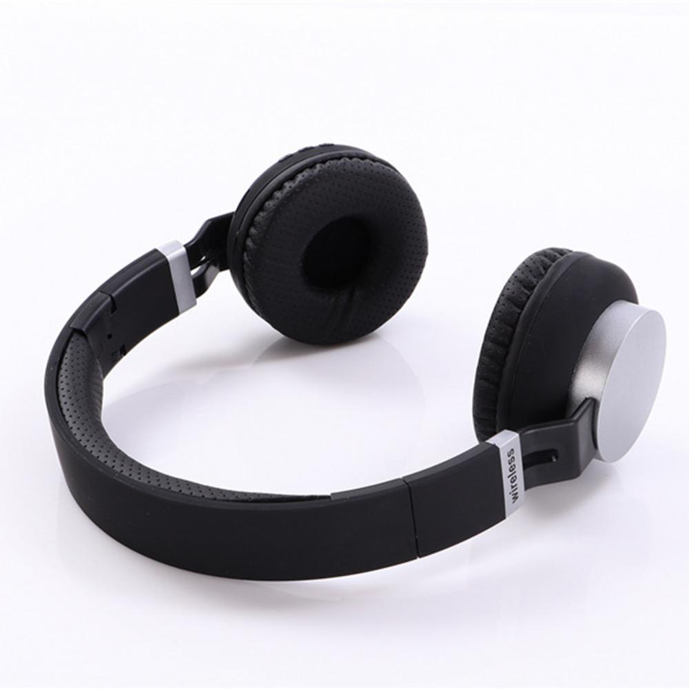 MH8 składane słuchawki Bluetooth 5.0 słuchawki bezprzewodowe Radio Stereo Sport zestaw słuchawkowy do laptopa słuchawka z mikrofonem w trybie gotowości 120H