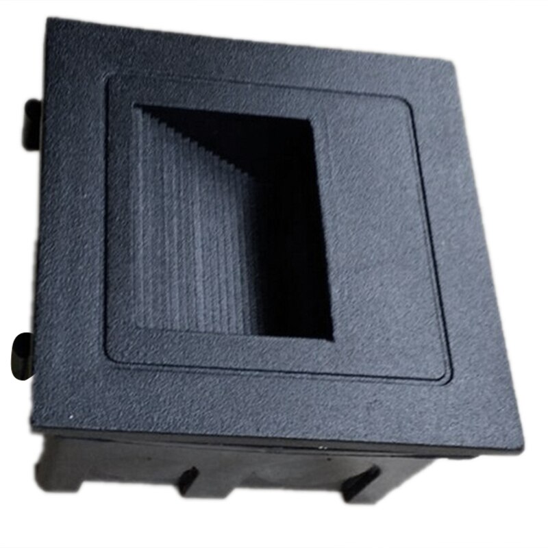 Led Wall Lamp 3W LED Stair Light Step Light Recessed Buried Lamp Indoor Stairway Lamp Outdoor Hallway Waterproof Staircase Step: Black