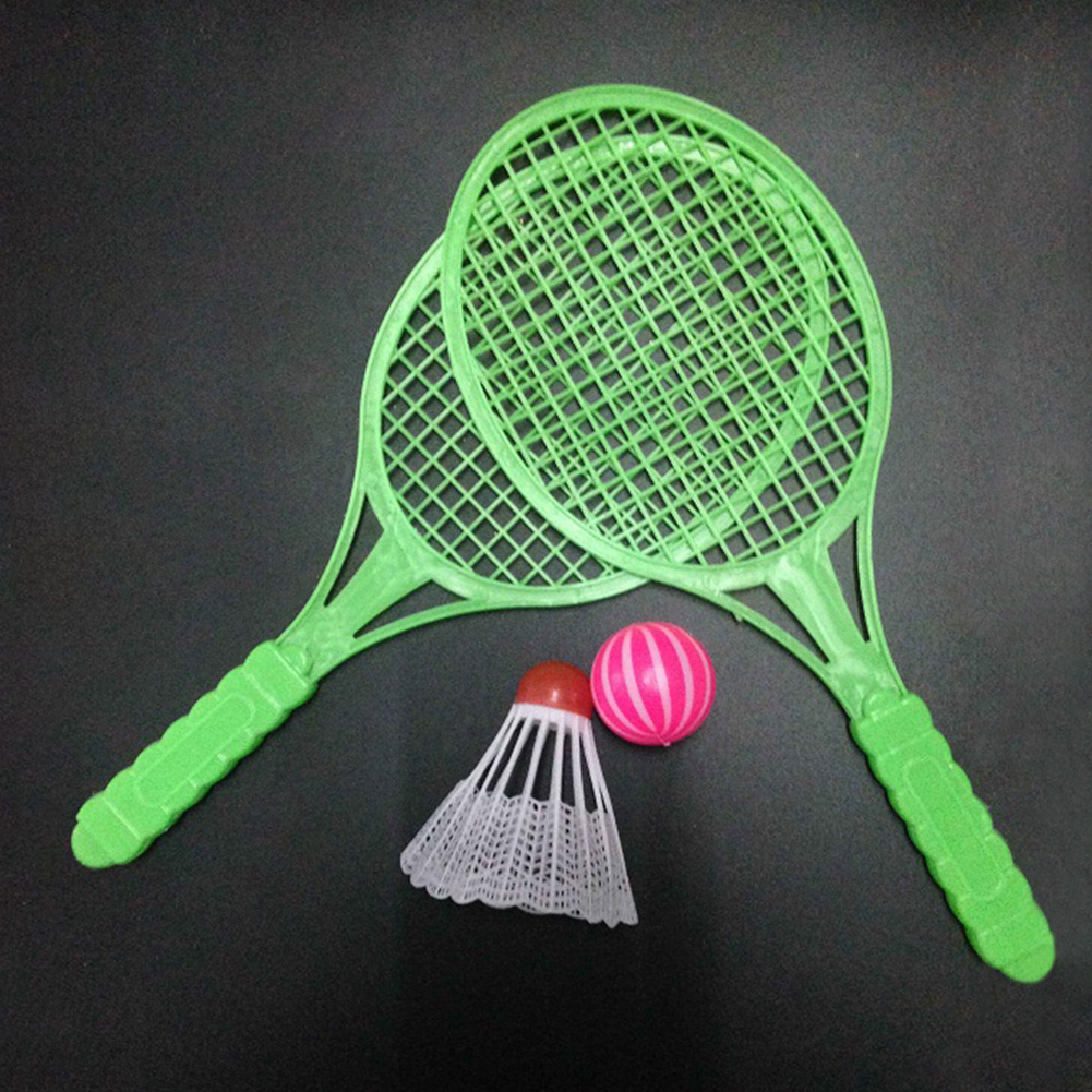 Badminton Tennis Set Outdoor Sport Familie Spiel Kinder Jungen Mädchen Spielzeug Schläger