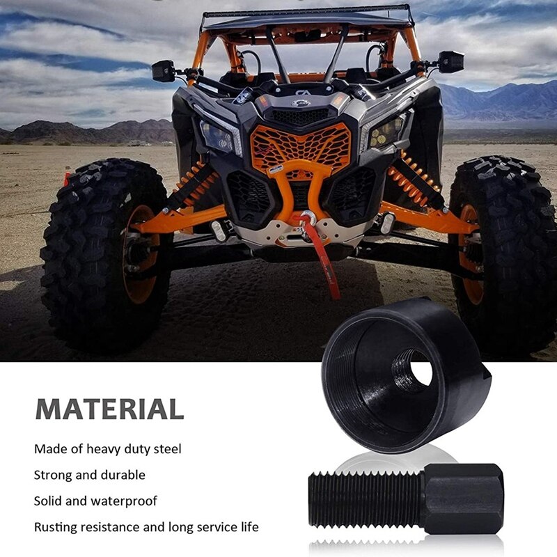 Volante extractor herramienta 50MM x 1,5 MM LH para Polaris RZR XP 900 1000 deportista 800 ACE 325 570 ETX EFI 6X6 Ranger 500 de 570