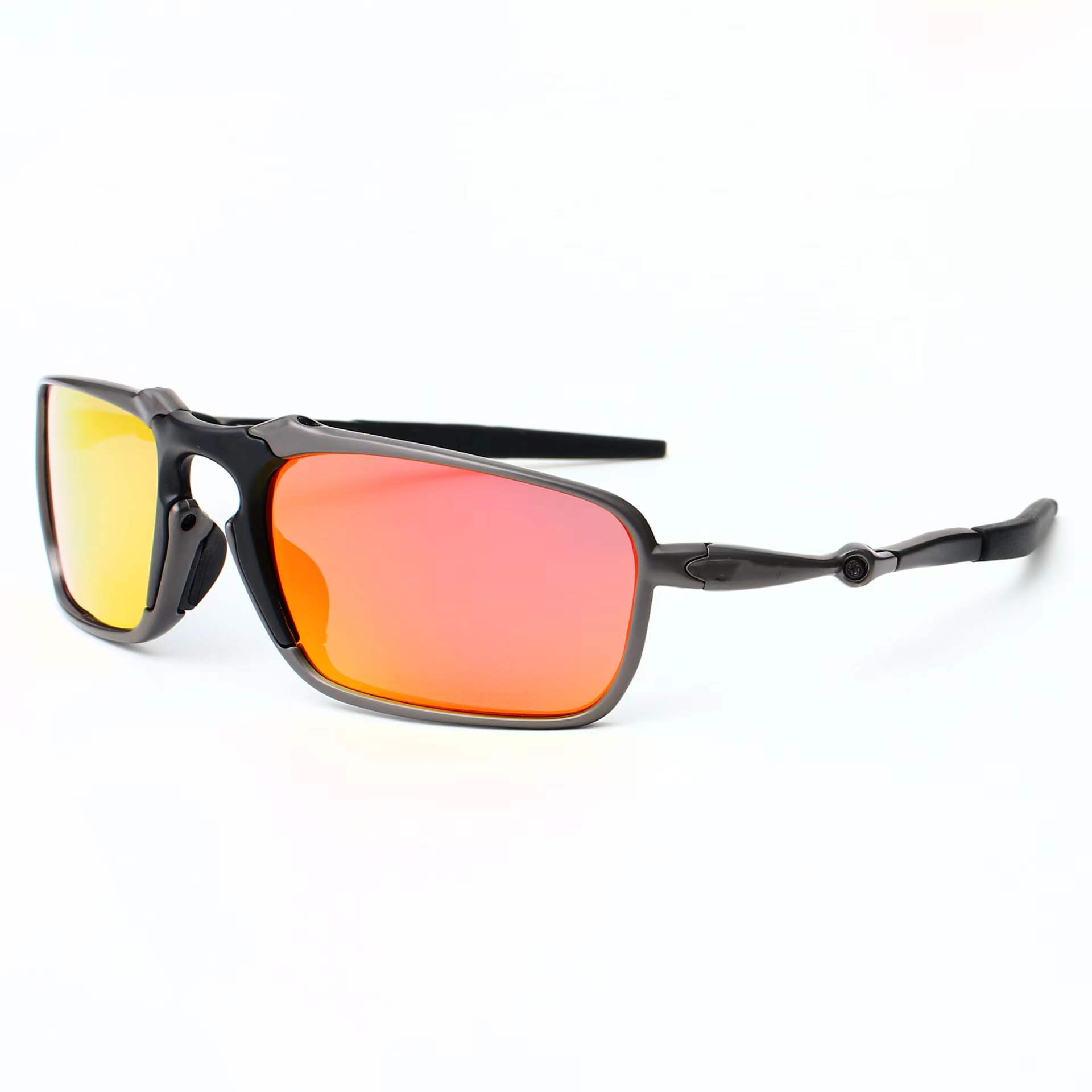 X Metall badman sonnenbrille für damen und herren, polarisierte sonnenbrille, fahrradbrille, sportbrille