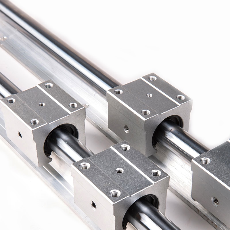 Linear Guide SBR16 16mm Rail Length 200mm to 1000mm Linear Guide Set with 4pcs SBR16UU Blocks CNC Router Part Linear Guides Rail