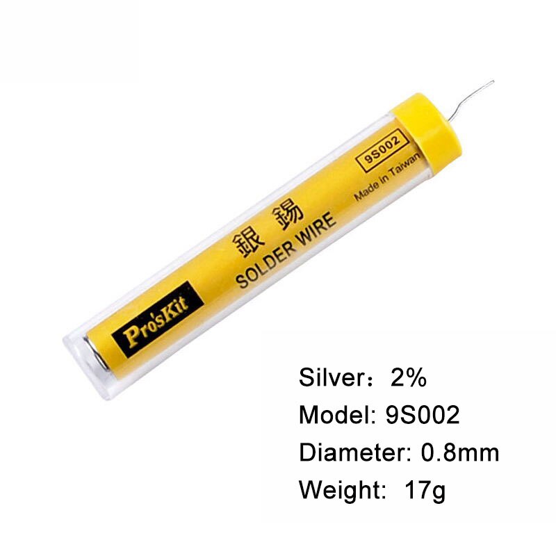 Soldering iron tin solder wire Silver Tin Pen(With 2% Silver) Solder Wire For SMD PCB Repair Work