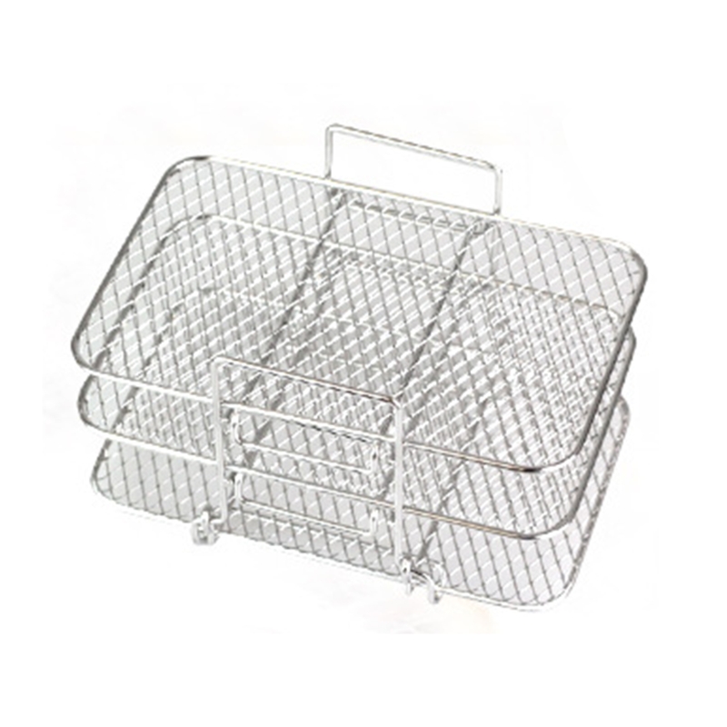Rack Impilabile Per Friggitrice Ad Aria Ninja - 3 Strati In