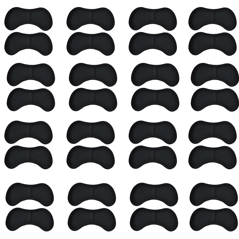 Heel Insoles Patch Pain Relief Anti-wear Cushion Pads Feet Care Heel Protector Adhesive Back Sticker Shoes Insert Insole: Red