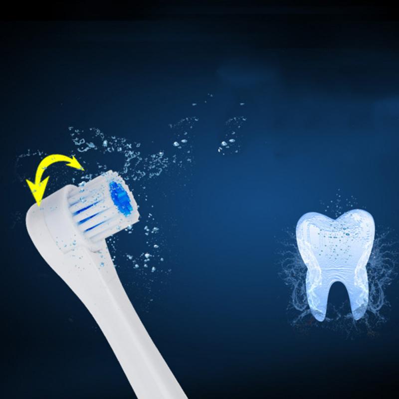 Mondhygiëne Roterende Elektrische Tandenborstel Waterdichte Tand Whitening Huishoudelijke Dental Care Met 4 Zachte Borstel Hoofd TSLM1