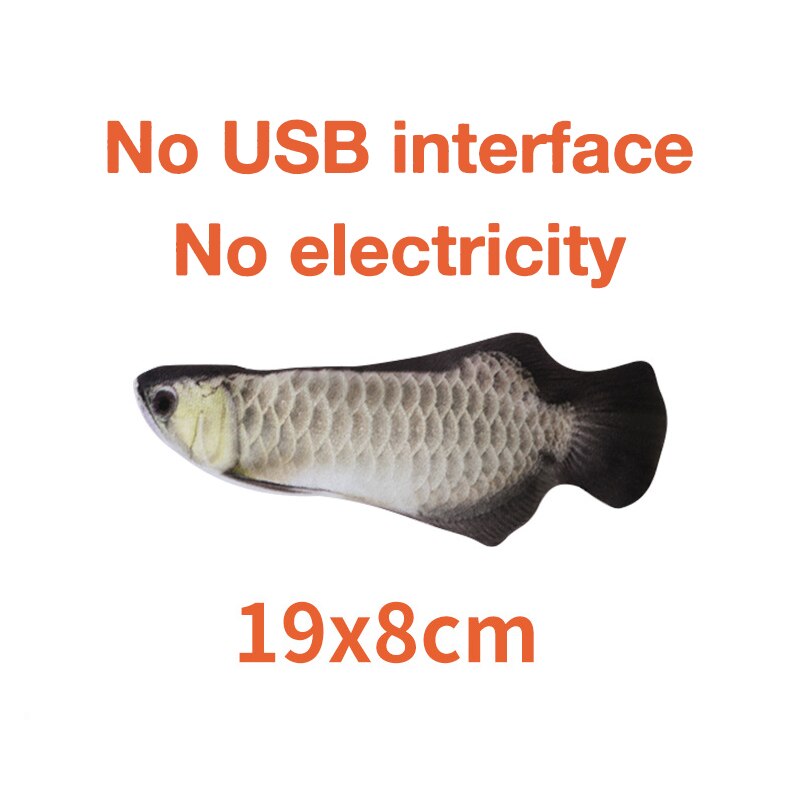 Elektronische Haustier Katze Spielzeug Elektrische USB Lade Simulation Fisch Spielzeug für Hund Katze Kauen Spielen Beißen Liefert Dropshiping