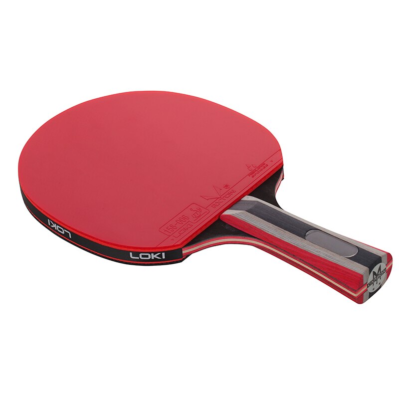 LOKI 3 Star Carbon Tube Tech Table Tennis Racket Training PingPong Bat Ping Pong Paddle with Bag