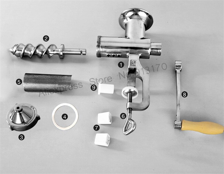 Juice Extractor Wheat Squeezer with High Juice Yield Hand-Operated Squeezer Food Tool Fuite Juicer Presser