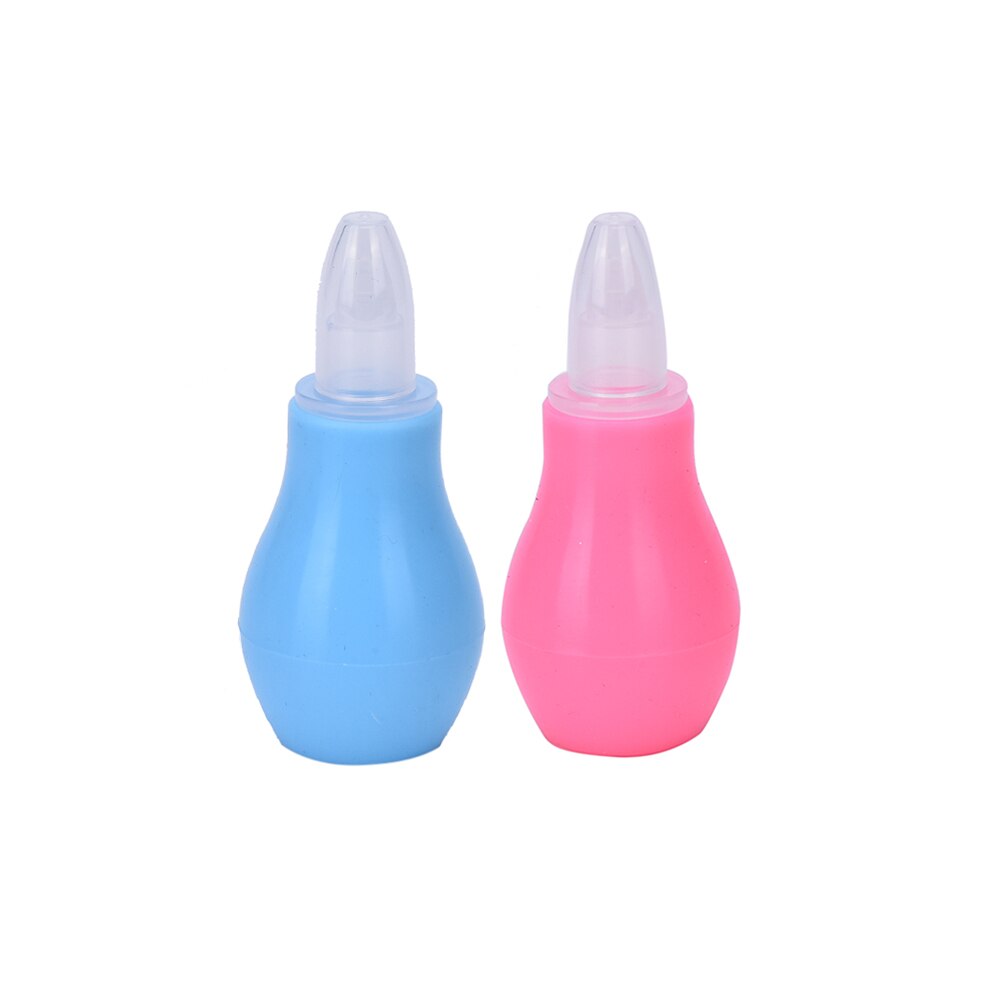 Silicone -né bébé enfants nez aspirateur enfant en bas âge nez nettoyant infantile Snot aspirateur ventouse pointe souple nettoyant produits de soins pour bébés