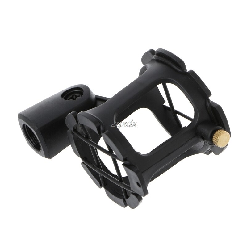 OOTDTY NB04 Bearable Handheld Condenser Microphone Shock Mount Clip Mic Holder Stand