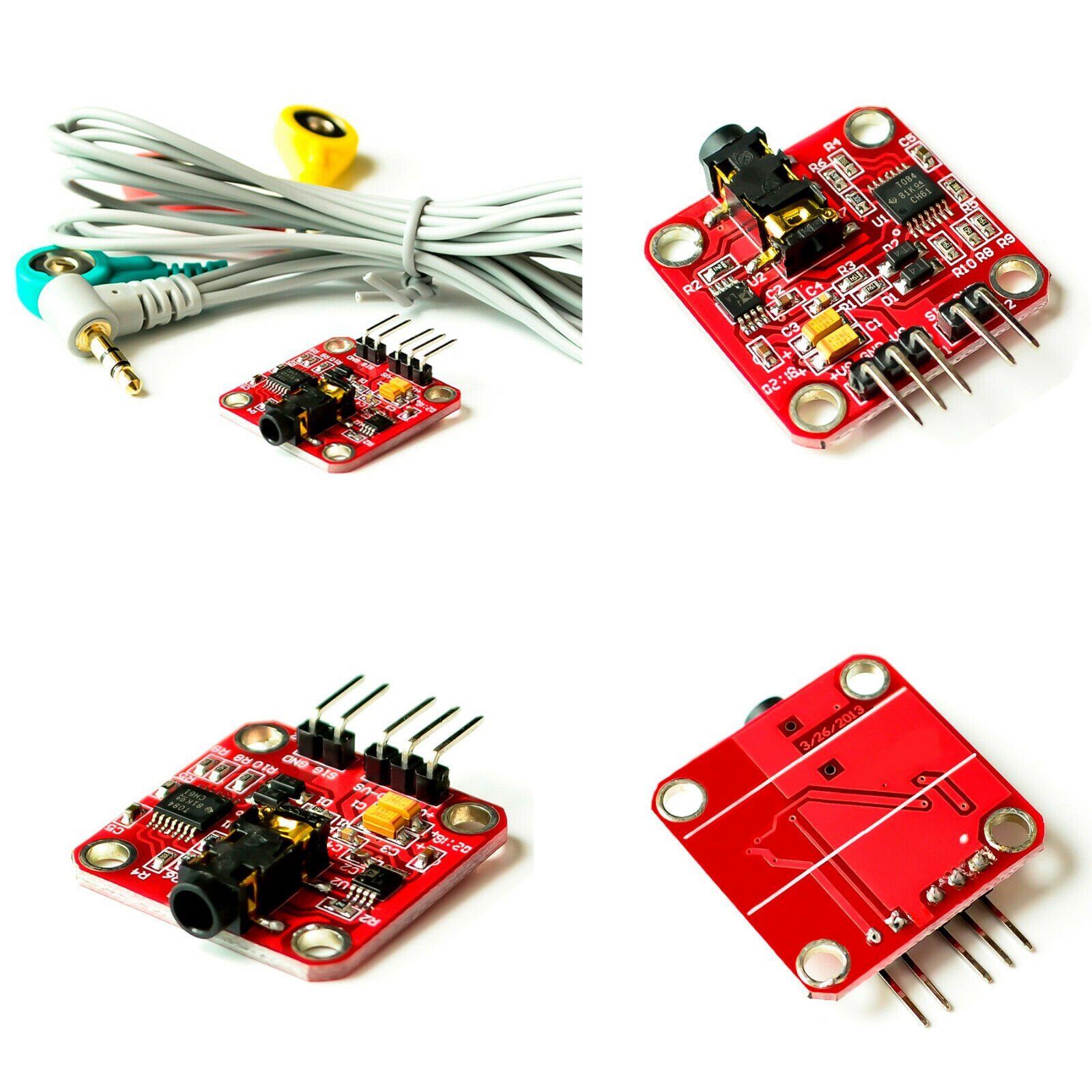 Detector de actividad muscular, Sensor EMG, módulo de medición para controlador Arduino