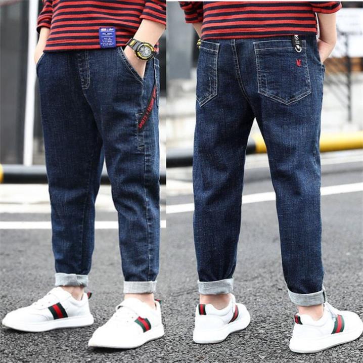 Lente Winter Kids Broek Meisjes Jongen Jeans Dikke Kinderen Jeans voor Jongens Kids Baby Jeans Denim Broek Peuter Tiener Jongens kleding