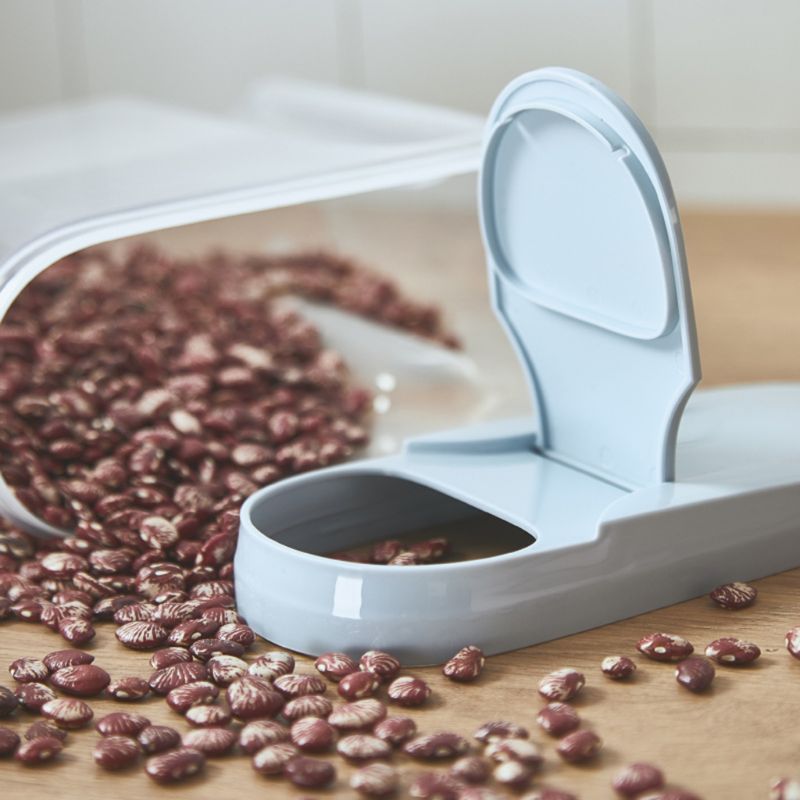 1.8L/2.5L Cereals Storage Container Airtight Plastic Kitchen Food Seal Pot Cereal Grain Bean Rice Snacks Box Canister Jar