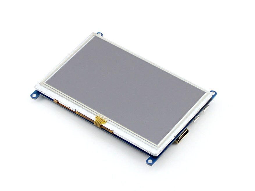 Raspberry pi 3 touch screen dispaly 5 inch Touch Screen LCD HDMI (B) interface, supports various systems
