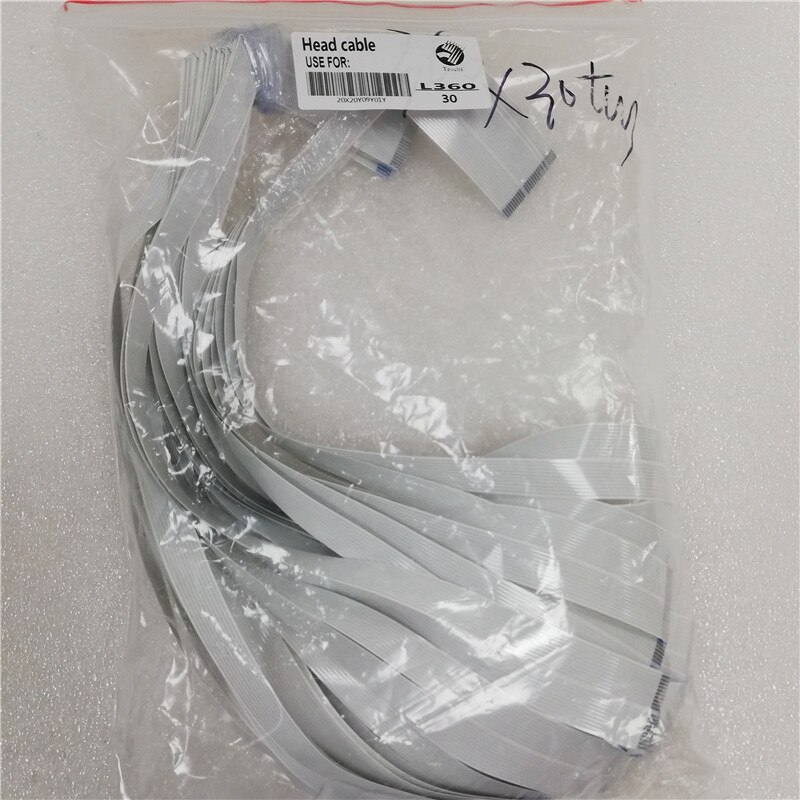 10pcs L360 head cable for Epson L360 inkjet printer spare parts