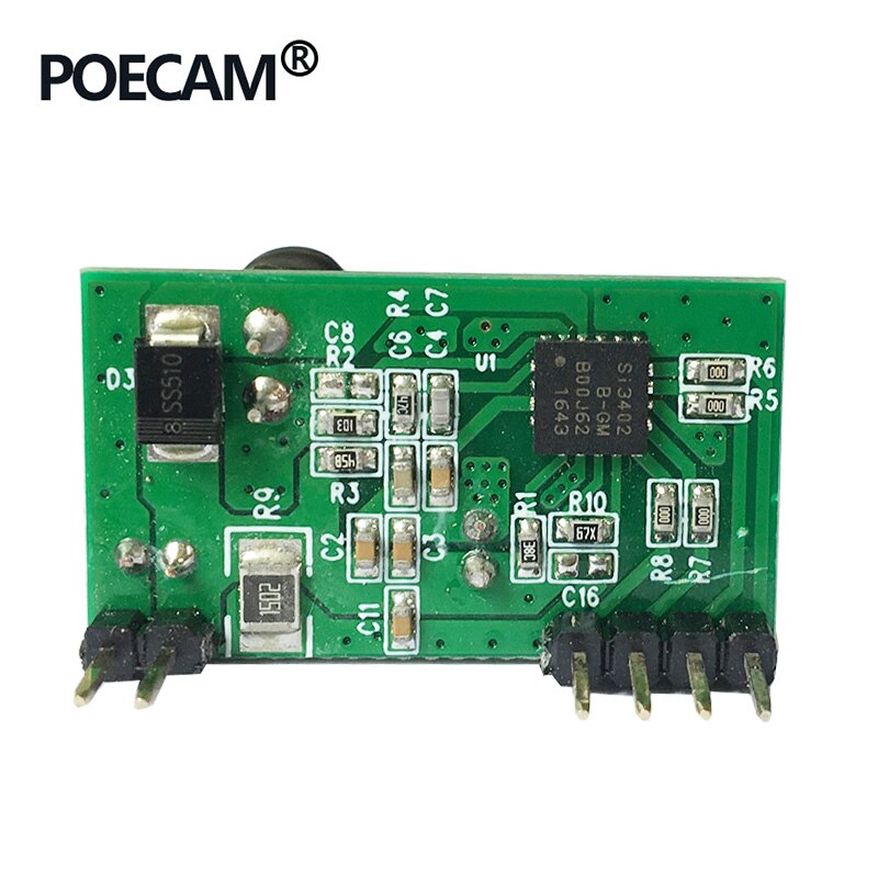 Injector IEEE802.3af 12V poe adapter module pcba built-in for ip camera/ip phone/wifi ap splitter injector output 12V1A