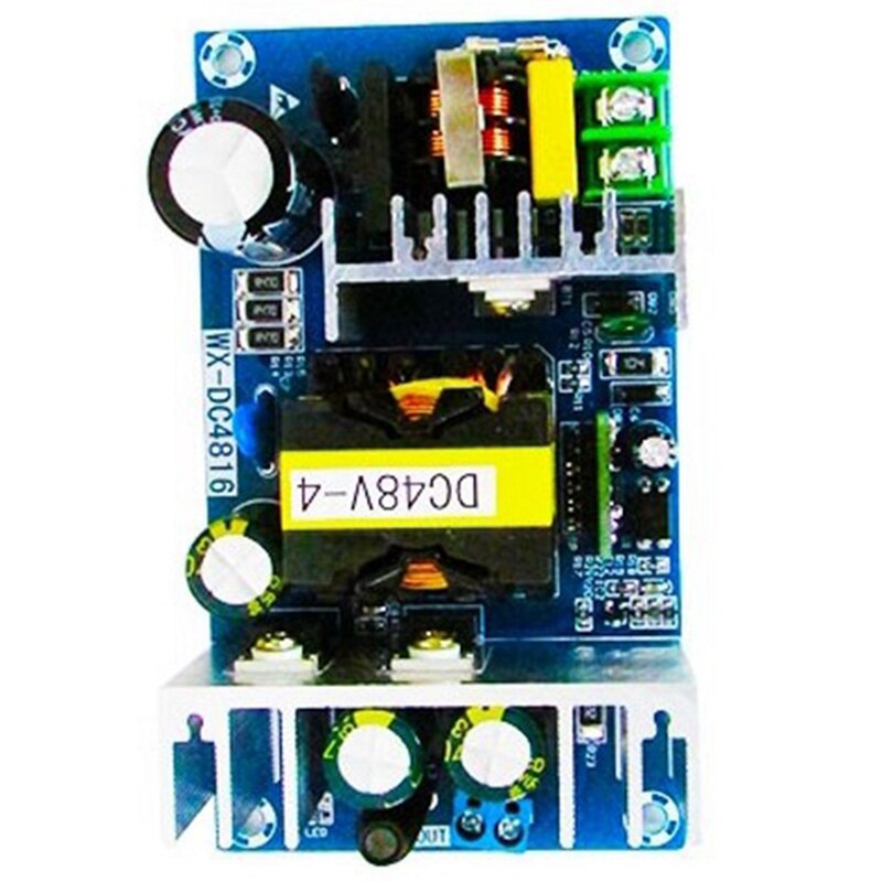 Ac-omvormer 110v 220v naar  dc 48v max 4a 200w spanningsgeregelde transformator schakelende voeding