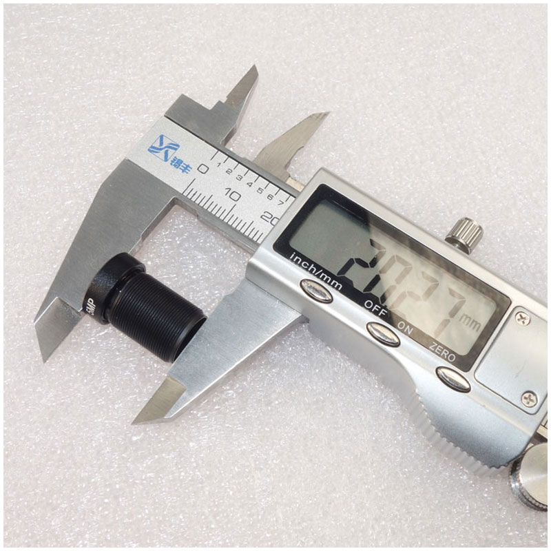 M12 EFL 25mm long focus lens F1.4 dark light for night vision CCTV camera for 1/2" sensor 5MP HD telephoto starlight lens