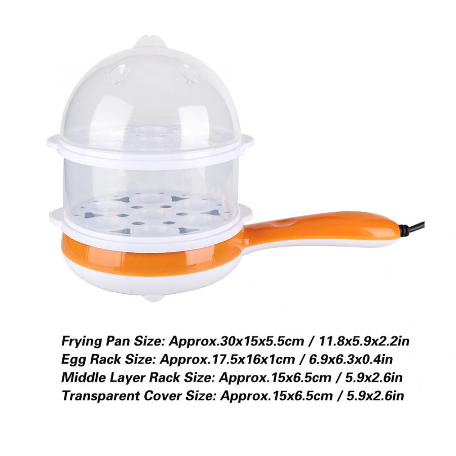 Electric Frying Pan Mini Electric Non-Stick Frying Pan for make fried steak baked pancake steamed egg fried egg Crepe