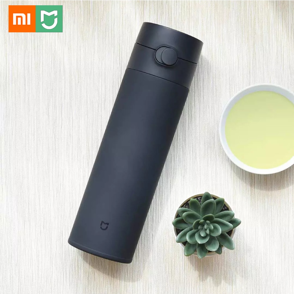 Xiaomi Mijia Thermos Bottle 480ML Cup Thermal Vacuum Mug 12 Hours Keep Warm Cold Water Bottle Lock Portable Water Bottle