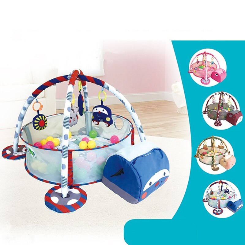 Baby legemåtte legemåtte ko skildpadde flodhest tegneserie børn tæppe mat til børn lege baby gym værelse legetøj dekoration tapete