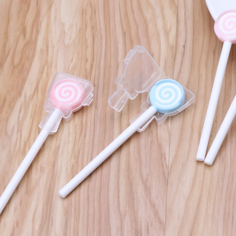 Lollipop Baby Tongue Cleaning Brush Child Tongue Scraper Cleaner Baby Care Christmas Baby Kids L41D