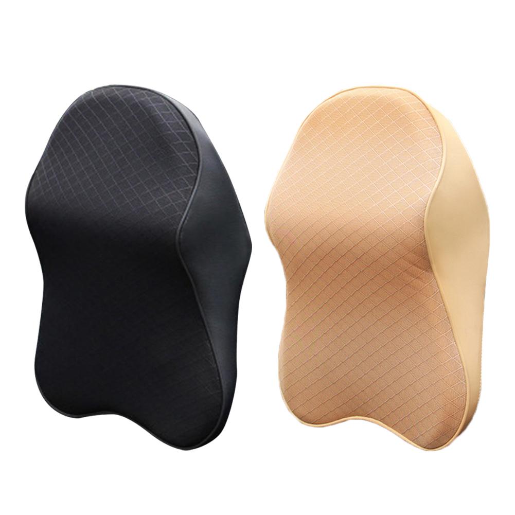 Cars Seat Headrest Pad Memory Cotton Foam Pillow Head Neck Rest Travel Support Breathable Mesh Memory Foam Car Seat Neck Pillow