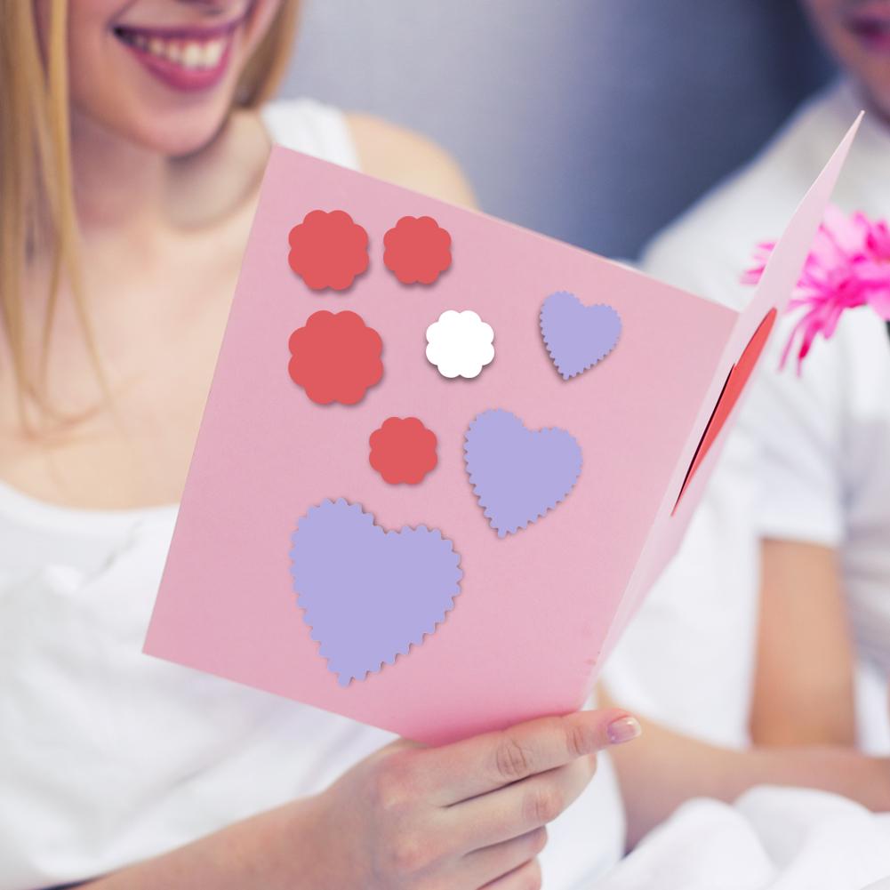 Metal Frame Dies Circle Stencils for Embossing Paper DIY Scrapbooking Wedding Cards Photo Album Delicate Making