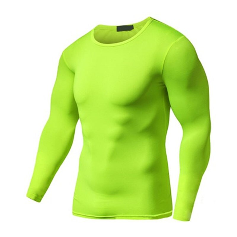 Sommer og efterår herre løbe t-shirt langærmet: 10bl-03 / Xl