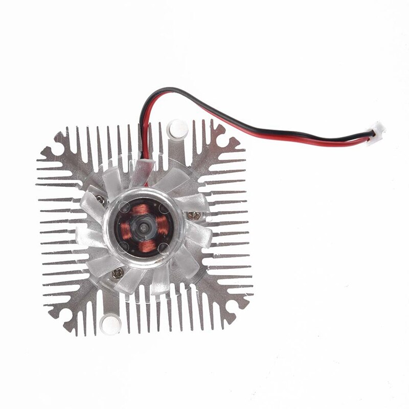 Ventilateur de refroidissement de carte vidéo VGA, dissipateur de chaleur pour votre processeur, argent et or, 2 pièces