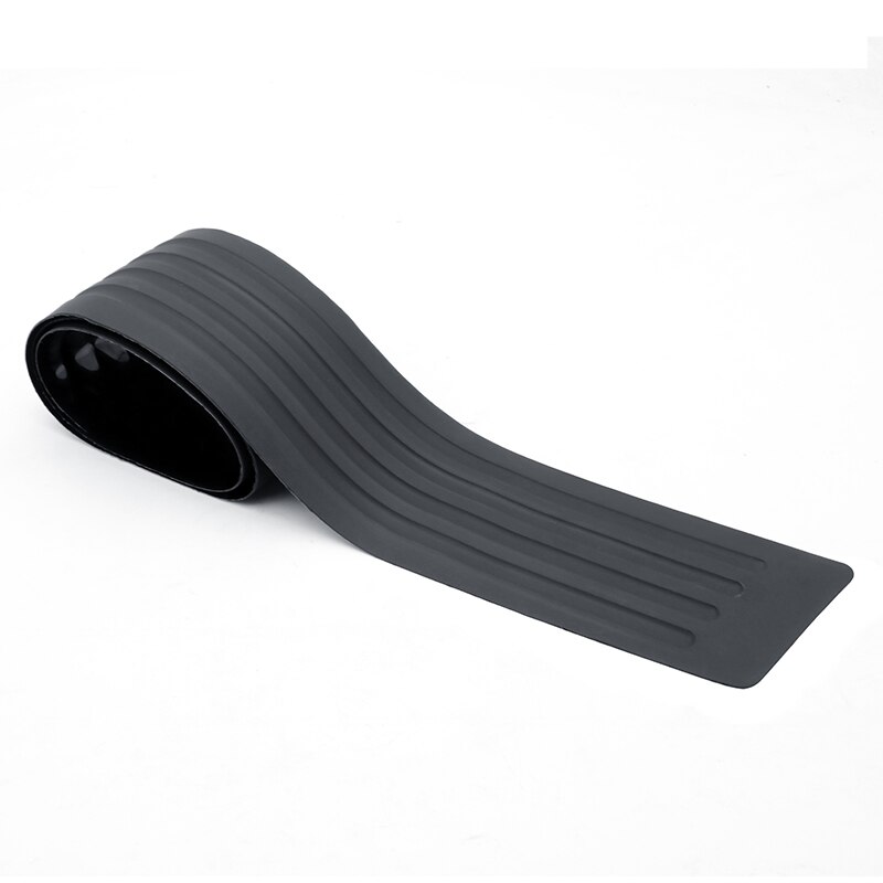 KAHANE 90cm Car SUV Rear Bumper Protector Rubber Trunk Sill Plate Scratch Guard Pad FOR Peugeot 3008 307 407 206 Renault