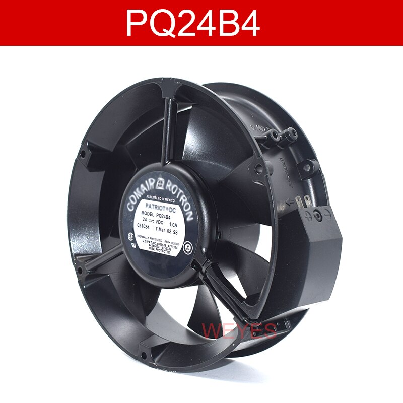 for COMAIR Rotron PQ24B4 17050 17cm DC 24V 1A inverter metal server cooling fan