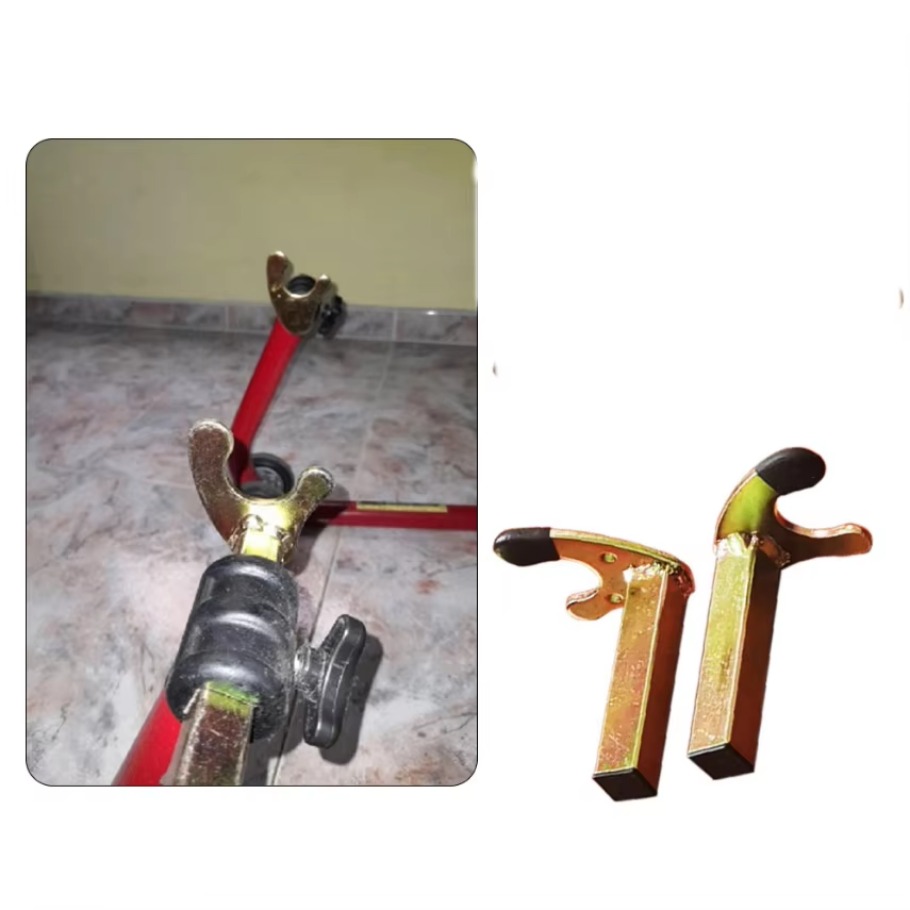 10 cm motorfiets fietsstandaards wielsteun frame standaard swingarm lift statief haken haak vork U-stijl