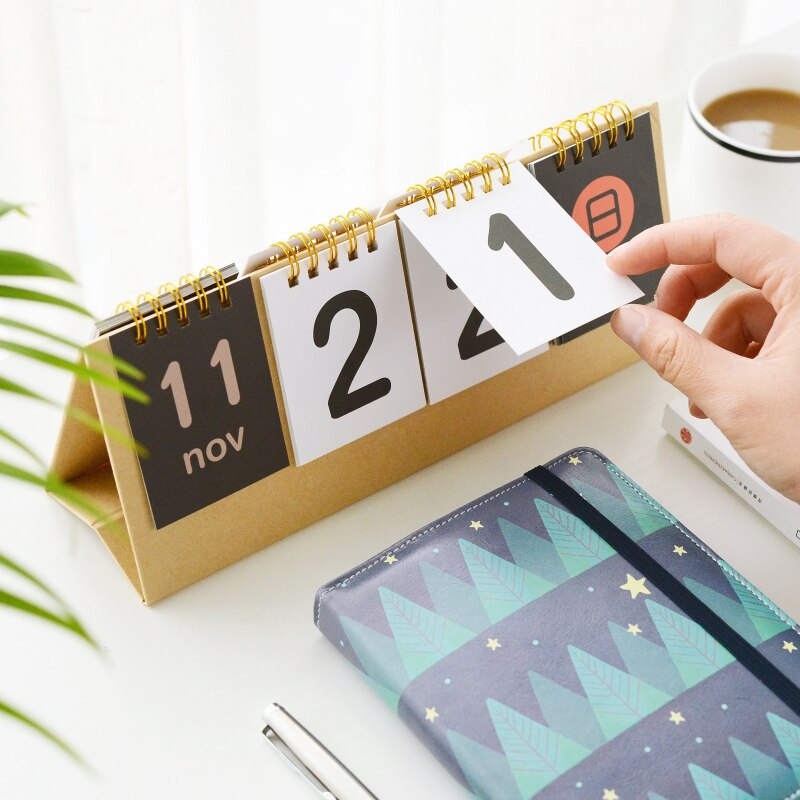 365 D jour calendrier Table calendrier anniversaire planificateur étude compteur mariage