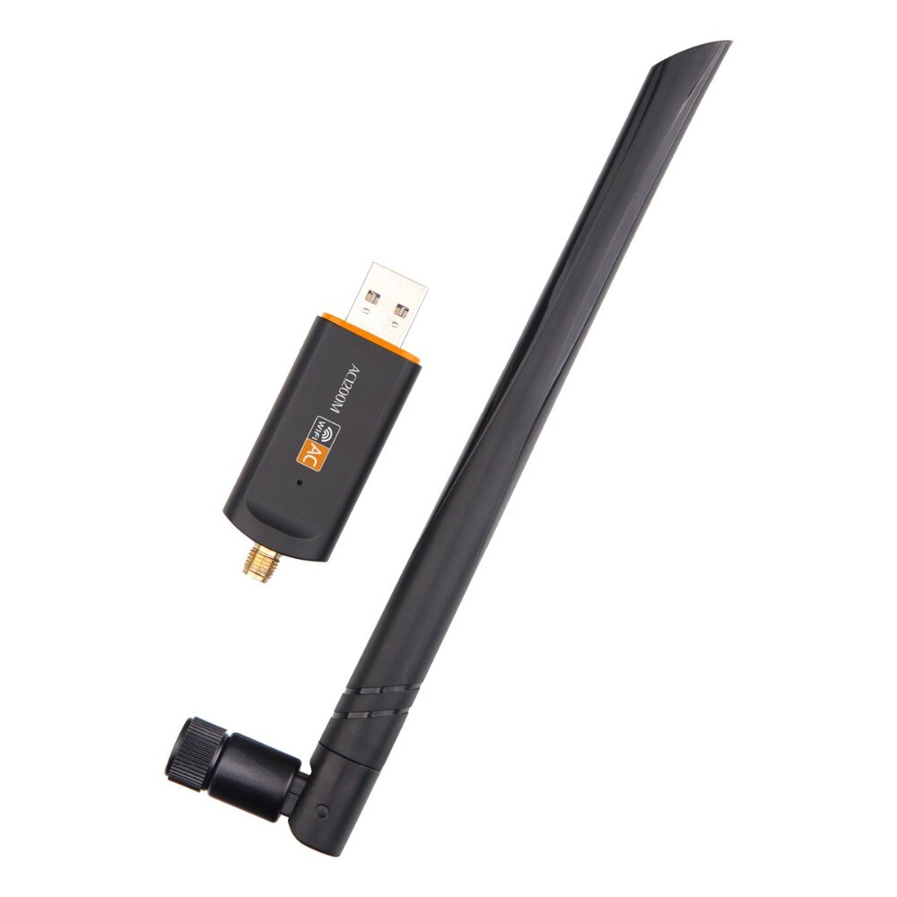 1200Mbps Usb 3.0 Wifi Antenne Adapter Dual Band 2.4G 5G Usb Draadloze Netwerkkaart Voor Laptop Desktop 802.11ac